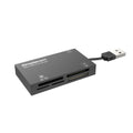 Simplecom CR216 USB 2.0 All in One Memory Card Reader 6 Slot for MS M2 CF XD Micro SD HC SDXC Black - SuperSaverAU - view 3