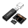 Simplecom 2-Slot SuperSpeed USB 3.0 Card Reader for SD & MicroSD, 5Gbps - SuperSaverAU - view 1