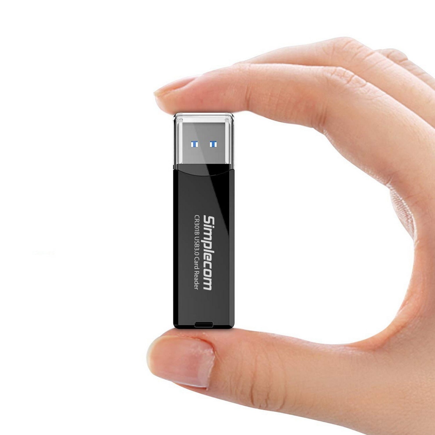 Simplecom 2-Slot SuperSpeed USB 3.0 Card Reader for SD & MicroSD, 5Gbps - SuperSaverAU - view 3
