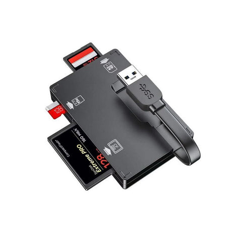 Simplecom CR309 3-Slot SuperSpeed USB 3.0 Card Reader with Card Storage Case - SuperSaverAU - view 2