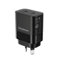 Simplecom CU221 Dual USB-C Fast Wall Charger PD 20W for Phone Tablet - SuperSaverAU - view 1