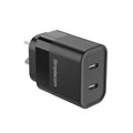 Simplecom CU221 Dual USB-C Fast Wall Charger PD 20W for Phone Tablet - SuperSaverAU - view 2