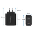 Simplecom CU265 Dual Port 65W USB-C GaN Fast Charger