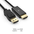 Simplecom DA201 4K DisplayPort to HDMI Cable 2160P Ultra HD 1.8M - SuperSaverAU - view 1