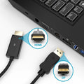 Simplecom DA201 4K DisplayPort to HDMI Cable 2160P Ultra HD 1.8M - SuperSaverAU - view 3