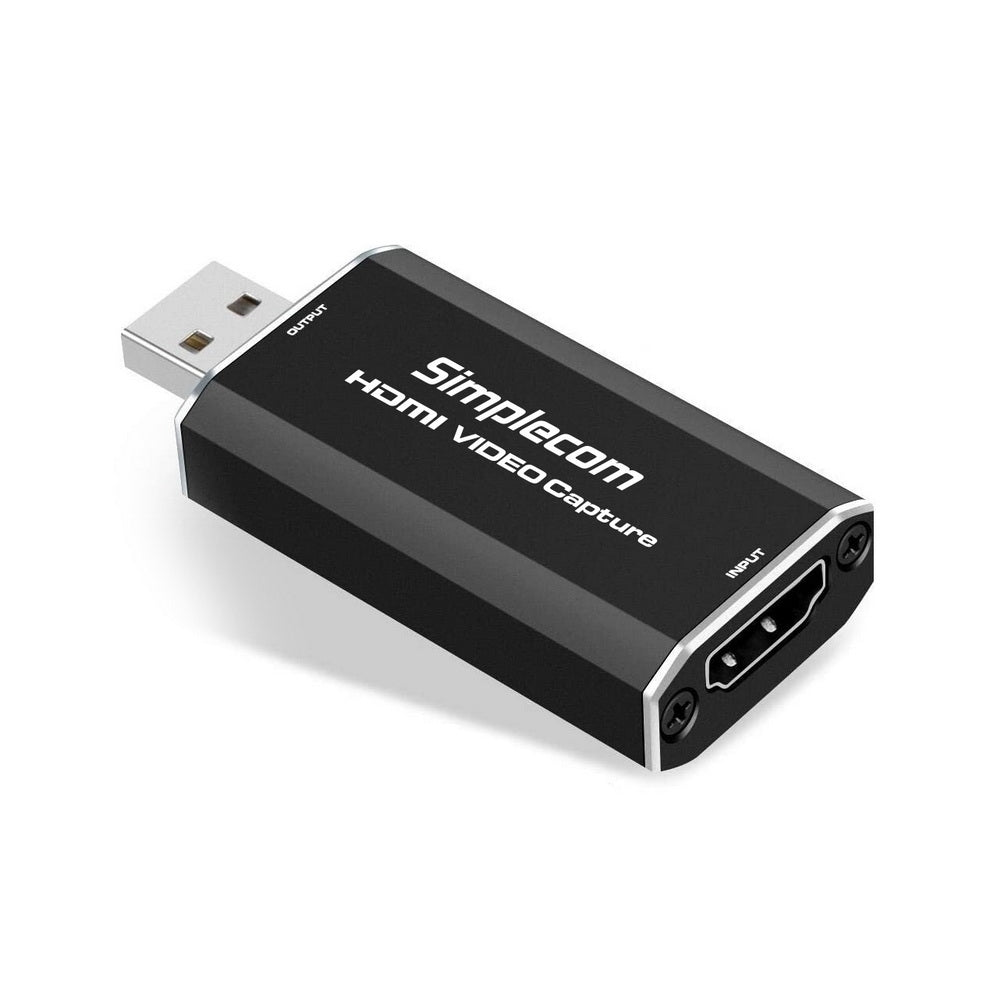 Simplecom DA315 HDMI to USB 2.0 Video Capture Card Full HD 1080p for Live Streaming Recording - SuperSaverAU - view 1