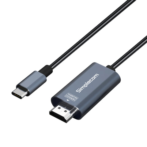 Simplecom DA322 USB-C Type-C to HDMI 2.0 Cable 2M HDCP 4K@60Hz - SuperSaverAU - view 1