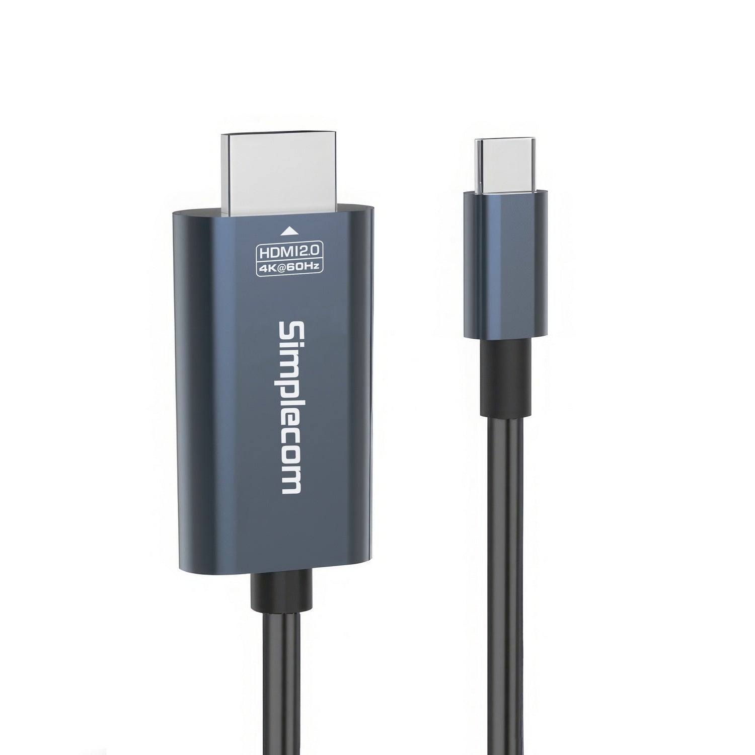Simplecom DA322 USB-C Type-C to HDMI 2.0 Cable 2M HDCP 4K@60Hz - SuperSaverAU - view 2