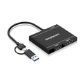 Simplecom DA327 USB 3.0 USB-C to Dual HDMI Adapter 1080p