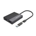 Simplecom USB 3.0/USB-C to Dual HDMI 2.0 Adapter for 2x 4K@60Hz Displays - SuperSaverAU - view 1