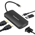 Simplecom DA451 5-in-1 USB-C Multiport Adapter MST Hub with VGA and Dual HDMI - SuperSaverAU - view 1