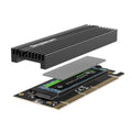 Simplecom NVMe M.2 SSD to PCIe Expansion Card with Aluminium Heat Sink, Black - SuperSaverAU - view 5