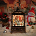 BDI Christmas Snow Globe Lantern 16.5x8.5x29cm with Music & Light - SuperSaverAU - view 1