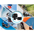 BDI 4K WiFi Sports Action Camera with Waterproof Case - Blue