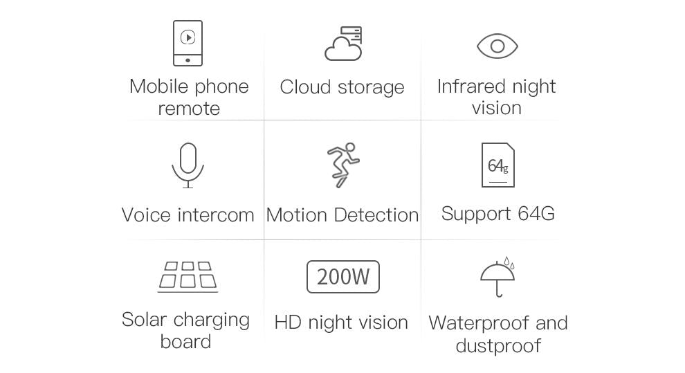 BDI Y4P Security WiFi Camera with Solar & Battery - SuperSaverAU - view 8