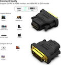 BENFEI DVI to HDMI, Bidirectional DVI to HDMI Male to Female 2 Pack - SuperSaverAU - view 3