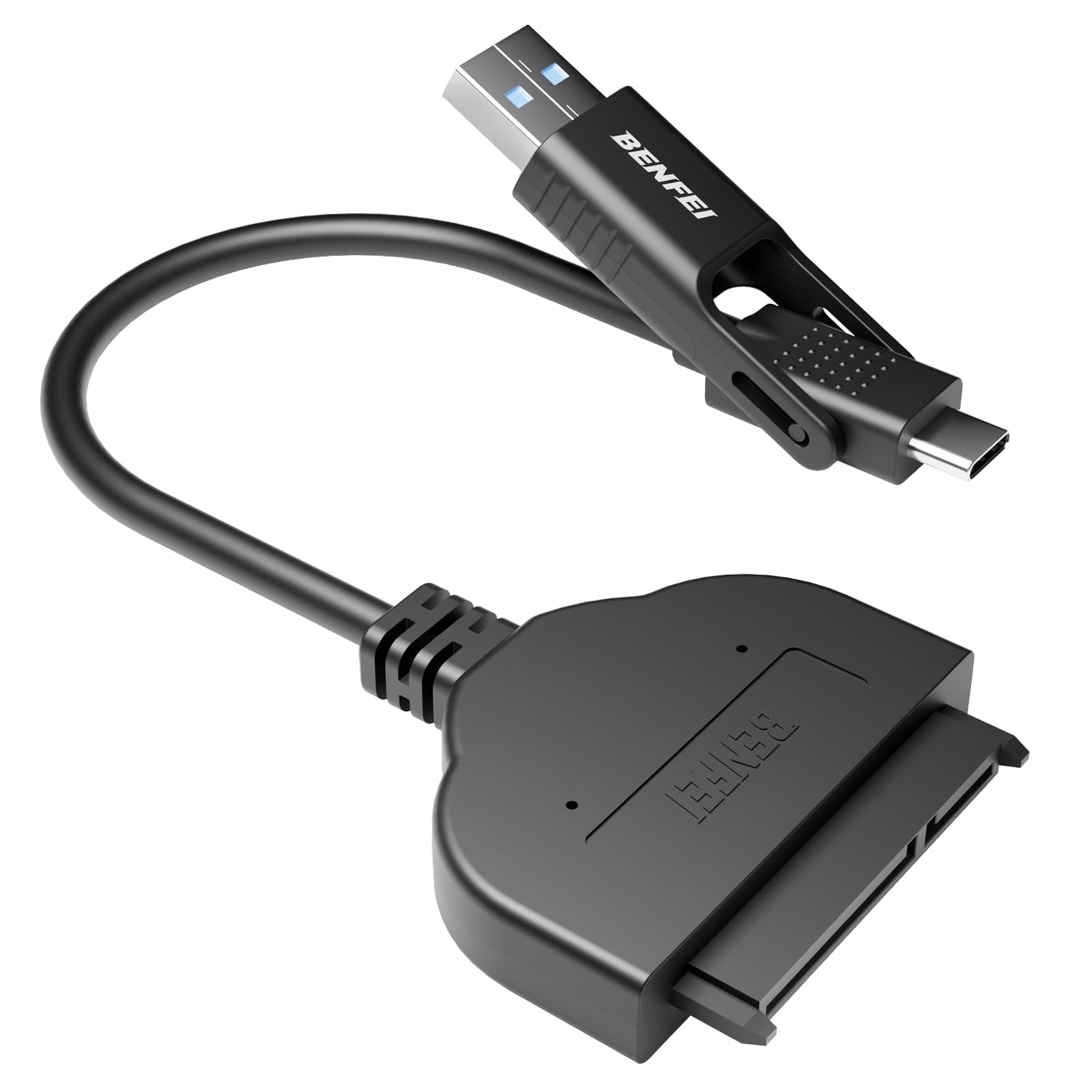 BENFEI 2in1 USB-C/USB 3.0 to SATA III Hard Driver Adapter - SuperSaverAU - view 1