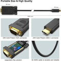 BENFEI USB C to VGA 1.8m (6 Feet) Cable - SuperSaverAU - view 6