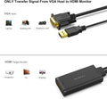 BENFEI 210BK VGA to HDMI Adapter with Audio Support and 1080P Resolution - SuperSaverAU - view 2