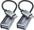 BENFEI 262GY-2P USB 3.0 USB-C to USB-A Adapter (2-pack) - SuperSaverAU - view 1