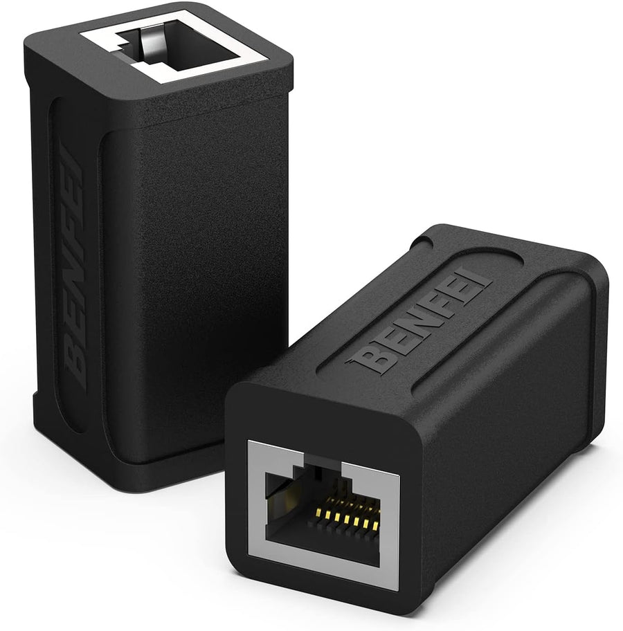 BENFEI RJ45 Inline Coupler, Cat7 Cat6 Cat5e Ethernet Coupler Female to Female - SuperSaverAU - view 1