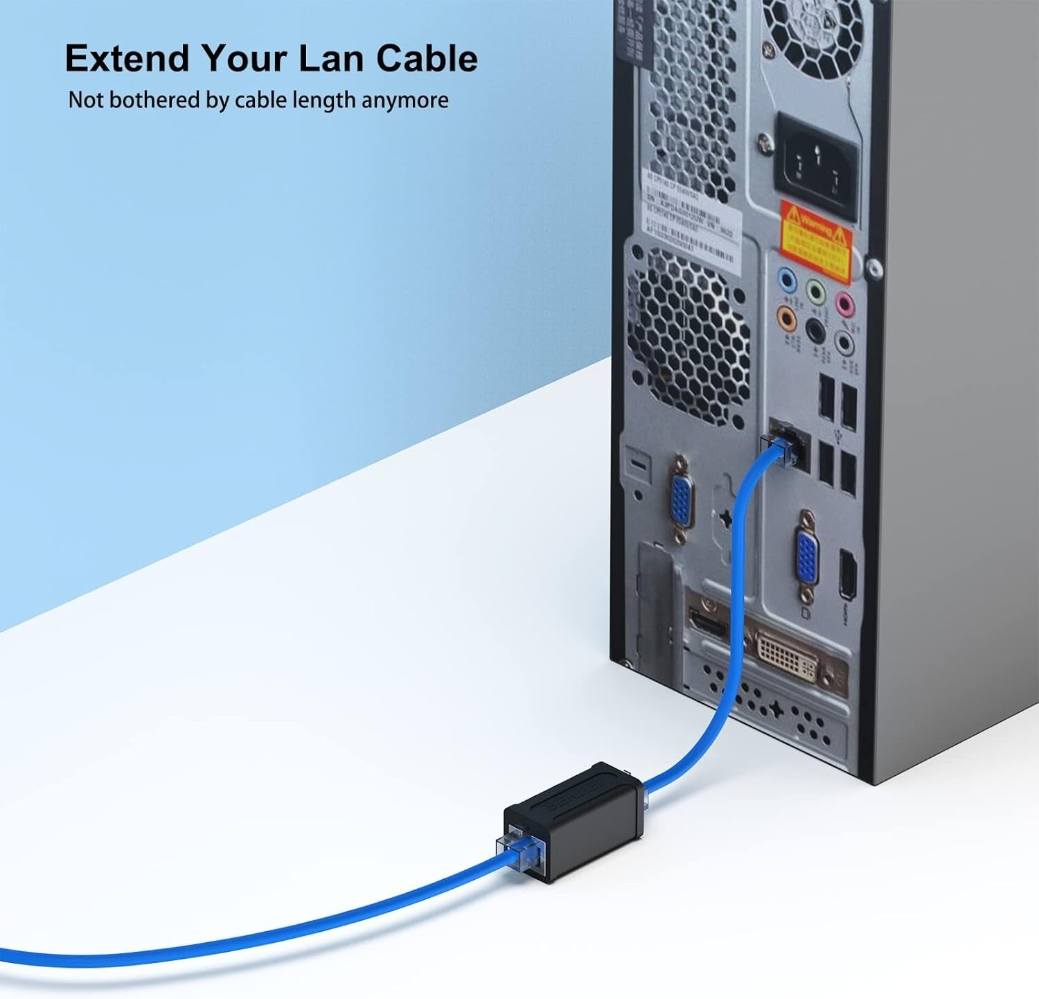 BENFEI RJ45 Inline Coupler, Cat7 Cat6 Cat5e Ethernet Coupler Female to Female - SuperSaverAU - view 6