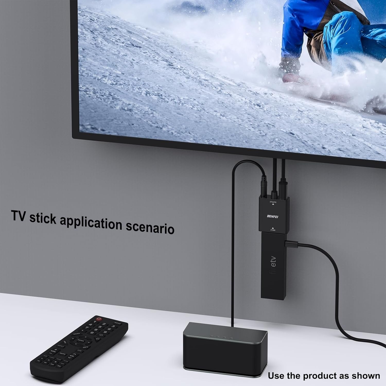 BENFEI HDMI to VGA, Uni-Directional HDMI Computer to VGA Monitor  Adapter (Female to Male) with 3.5mm Audio Jack - SuperSaverAU - view 3
