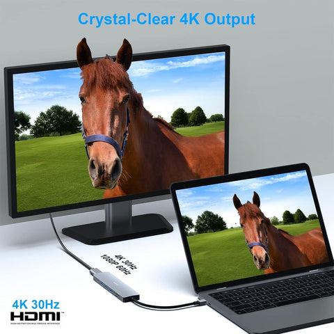 BENFEI USB C HUB 7-in-1 - SuperSaverAU - view 2