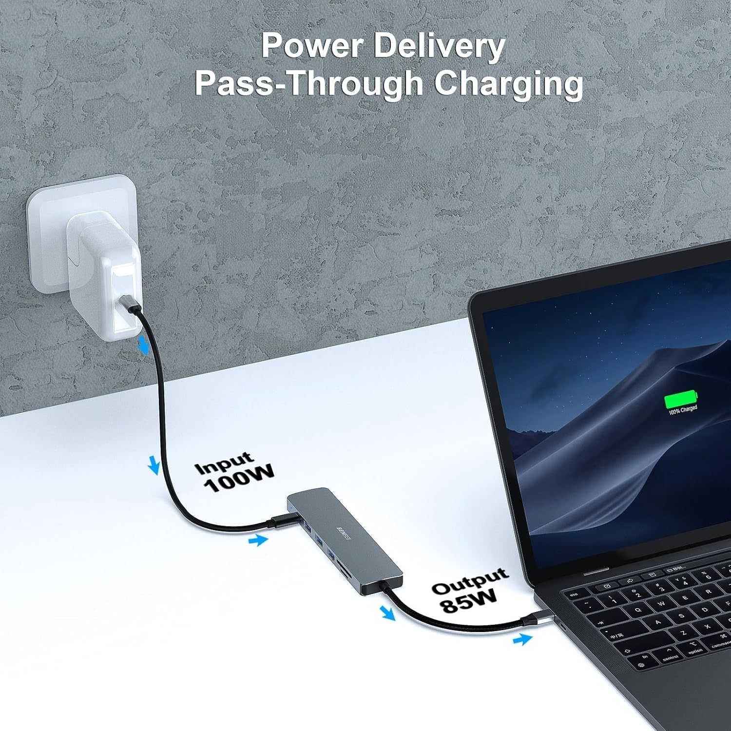 BENFEI USB C HUB 7-in-1 - SuperSaverAU - view 7
