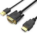 BENFEI 324BK VGA to HDMI Cable with Audio, 1080P Uni-Directional 1.8M - SuperSaverAU - view 1