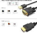 BENFEI 324BK VGA to HDMI Cable with Audio, 1080P Uni-Directional 1.8M - SuperSaverAU - view 2