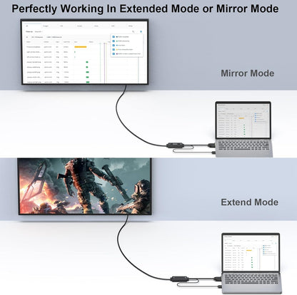 BENFEI 324BK VGA to HDMI Cable with Audio, 1080P Uni-Directional 1.8M