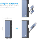 BENFEI 345GY M.2 NVME SATA SSD Enclosure, 10 Gbps USB Type-C/Type-A to NVME PCI-E SATA M-Key/(B+M) - SuperSaverAU - view 2