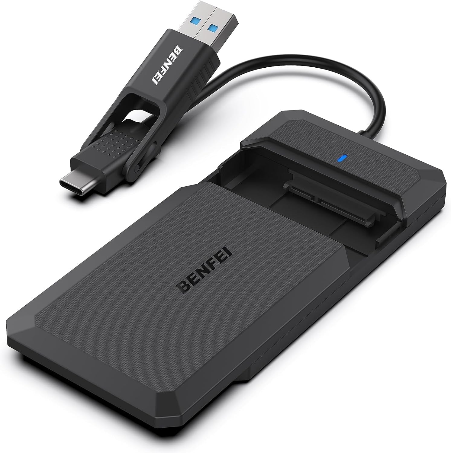 BENFEI 2.5 Inch SATA to USB Tool-Free Hard Drive Enclosure