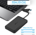 BENFEI 2.5 Inch SATA to USB Tool-Free Hard Drive Enclosure