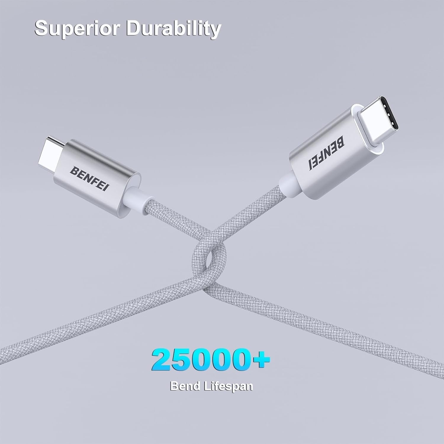 BENFEI 100W USB C to C Fast Charging Cable 1M - SuperSaverAU - view 7