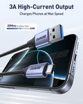 BENFEI 369GY 2M USB 3.0 to USB C Cable, 5Gbps High-Speed Data Sync & 3A Charging - SuperSaverAU - view 3