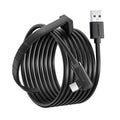 BENFEI 375BK-2M USB 3.0 to Right Angled USB-C PVC 2M - SuperSaverAU - view 1