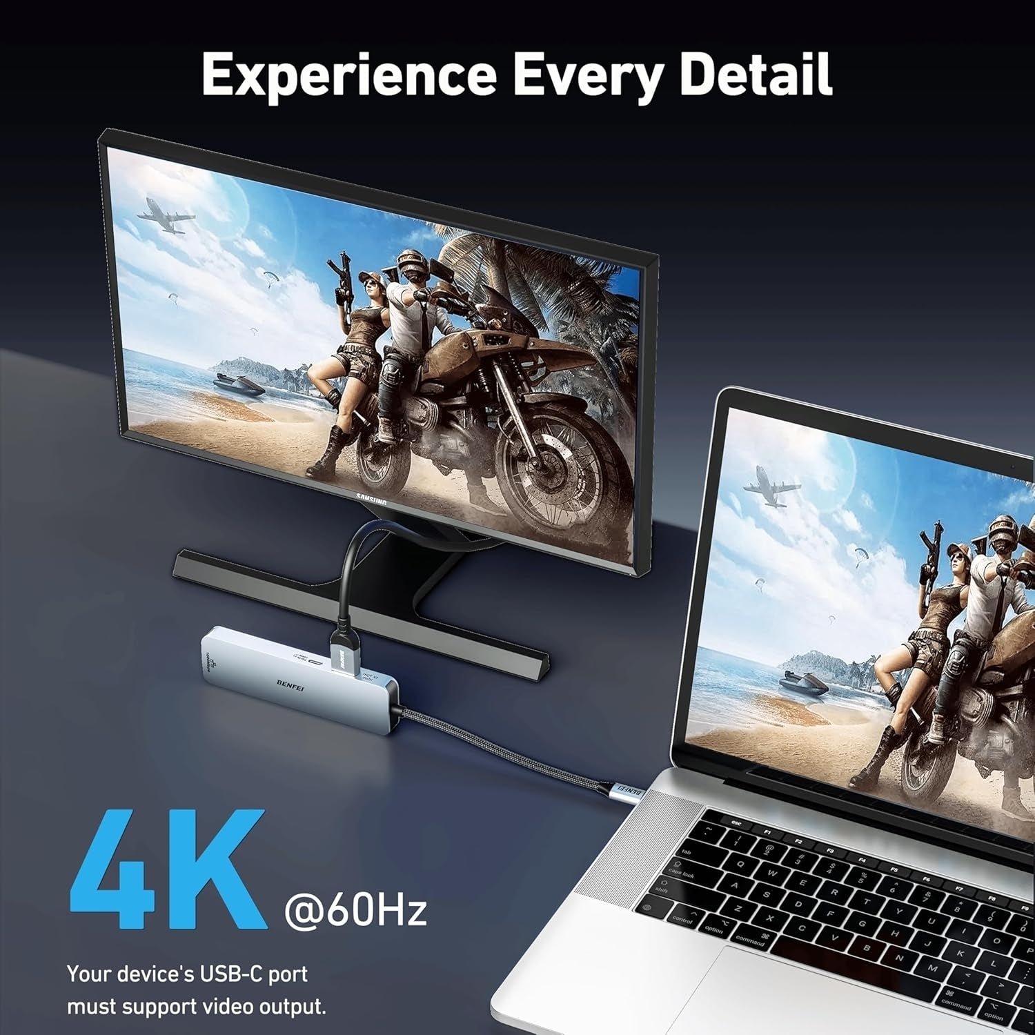 BENFEI 6-in-1 USB C Hub - SuperSaverAU - view 5