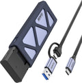 BENFEI M.2 SSD Enclosure USB3.2 Gen2 10 Gbps, Tool-Free for NVME B & M Keys with Size 2230/2242/2260/2280 SSDs - SuperSaverAU - view 1