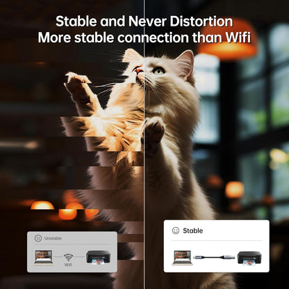 BENFEI 405GY-2M USB B to USB C Printer Cable, Nylon Braided, Premium Aluminium Alloy Case 2M