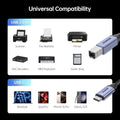 BENFEI 405GY-3M USB B to USB C Printer Cable, Nylon Braided, Premium Aluminium Alloy Case 2M - SuperSaverAU - view 3