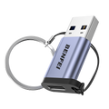 BENFEI 407GY USB Type-A to USB-C Adapter Male to Female Supporting 5V 3A Charging and 10Gbps Data Transmit - SuperSaverAU - view 1