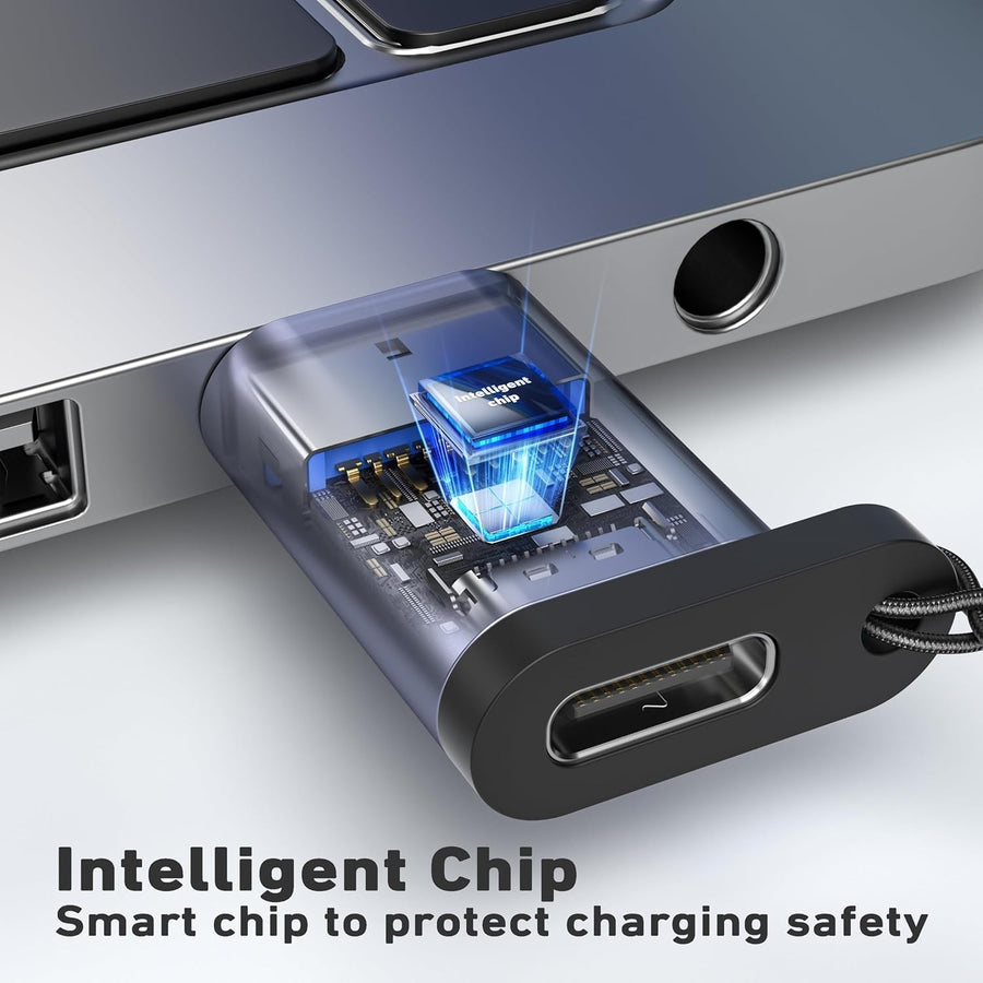 BENFEI 407GY USB Type-A to USB-C Adapter Male to Female Supporting 5V 3A Charging and 10Gbps Data Transmit - SuperSaverAU - view 2
