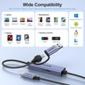 BENFEI 408GY USB-C to USB-C+A + PD (100W) Video/Audio Capture Card Supporting Full HD 1080P 60FPS for Streaming, Recording, Gaming - SuperSaverAU - view 6