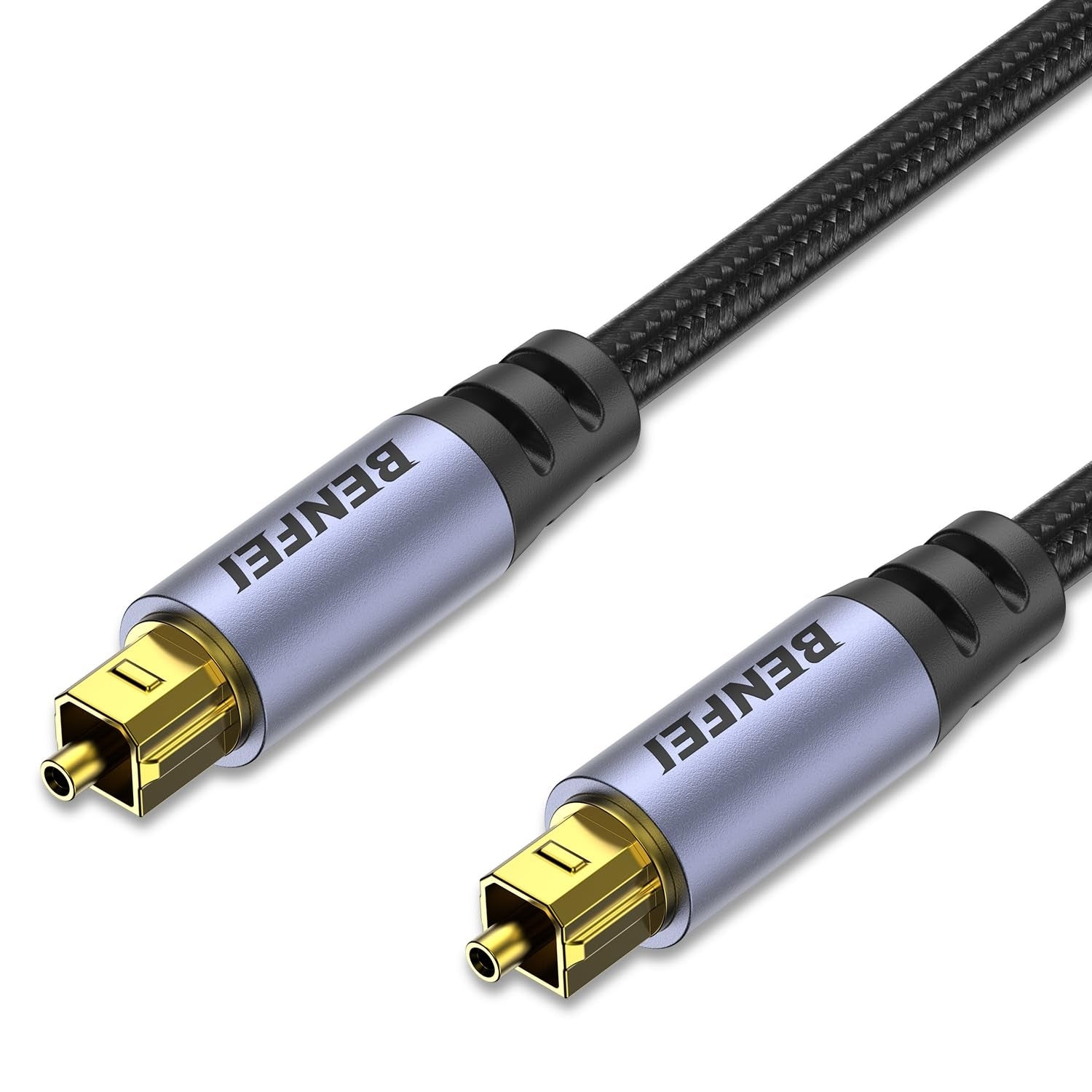 BENFEI 411GY Toslink Optical Audio cable 2M - SuperSaverAU - view 1