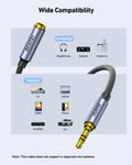BENFEI 421GY 10M 3.5mm Male to Female AUX Extension Cable, TRRS 4-Pole Stereo Audio Jack Cord for Headphones, Microphone, Smartphones, PC, Laptop, Speakers - SuperSaverAU - view 5