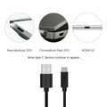 CHOETECH AC0004 USB-A to USB-C Charge & Sync Cable 3M Black - SuperSaverAU - view 3