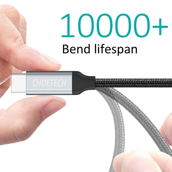 CHOETECH AC0007 USB 3.0 Type-A to Type-C Cable 1M - SuperSaverAU - view 3