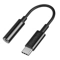 CHOETECH USB-C to 3.5mm Female Headphone Adapter, HiFi Sound, 10cm Length - SuperSaverAU - view 1